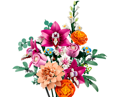 COBI 10342 Pretty Pink Flower Bouquet