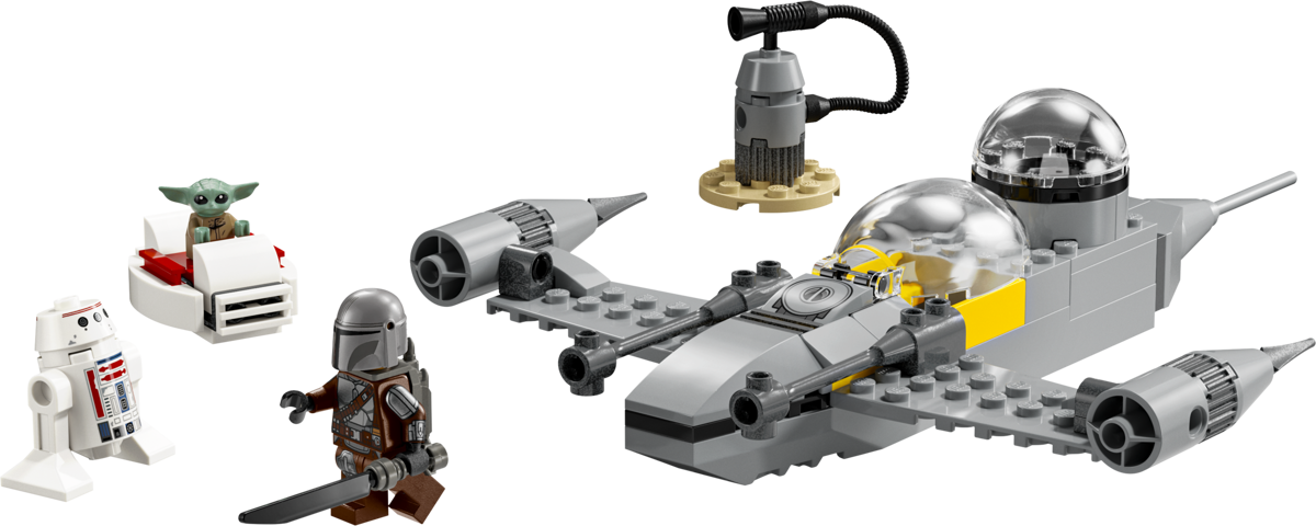 COBI 75410 Mando en Grogu's N-1 Starfighter™