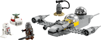 COBI 75410 Mando en Grogu's N-1 Starfighter™